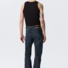 Mercury Mid Rise Relaxed Bootcut Jeans – Deep Sea Blue – Dark Blue Mercury Mid Rise Relaxed Bootcut Jeans – Deep Sea Blue – Dark Blue