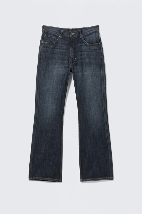 Mercury Mid Rise Relaxed Bootcut Jeans – Deep Sea Blue – Dark Blue Mercury Mid Rise Relaxed Bootcut Jeans – Deep Sea Blue – Dark Blue