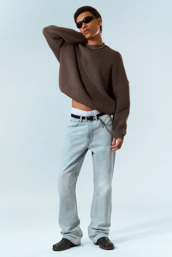 Mercury Mid Rise Relaxed Bootcut Jeans – Ghost Blue – Light Blue Mercury Mid Rise Relaxed Bootcut Jeans – Ghost Blue – Light Blue