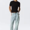 Mercury Mid Rise Relaxed Bootcut Jeans – Ghost Blue – Light Blue Mercury Mid Rise Relaxed Bootcut Jeans – Ghost Blue – Light Blue