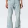 Mercury Mid Rise Relaxed Bootcut Jeans – Ghost Blue – Light Blue Mercury Mid Rise Relaxed Bootcut Jeans – Ghost Blue – Light Blue
