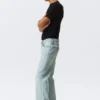 Mercury Mid Rise Relaxed Bootcut Jeans – Ghost Blue – Light Blue Mercury Mid Rise Relaxed Bootcut Jeans – Ghost Blue – Light Blue