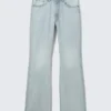 Mercury Mid Rise Relaxed Bootcut Jeans – Ghost Blue – Light Blue Mercury Mid Rise Relaxed Bootcut Jeans – Ghost Blue – Light Blue