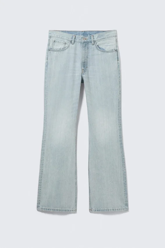 Mercury Mid Rise Relaxed Bootcut Jeans – Ghost Blue – Light Blue Mercury Mid Rise Relaxed Bootcut Jeans – Ghost Blue – Light Blue