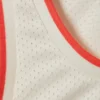 Mesh Drawstring Tank Top – White/Orange – Miami Mesh Drawstring Tank Top – White/Orange – Miami