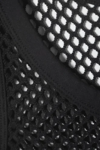 Mesh Tank Top – Black