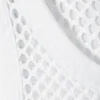 Mesh Tank Top – White