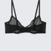 Mesh Wire Bra – Black Mesh Wire Bra – Black