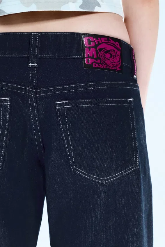 Messy Low Rise Regular Straight Jeans – Blue Rinse – Dark Blue | Cheap Monday Gb Messy Low Rise Regular Straight Jeans – Blue Rinse – Dark Blue | Cheap Monday Gb