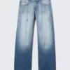 Messy Low Rise Regular Straight Jeans – Kite Blue – Medium/Light Blue | Cheap Monday Gb Messy Low Rise Regular Straight Jeans – Kite Blue – Medium/Light Blue | Cheap Monday Gb