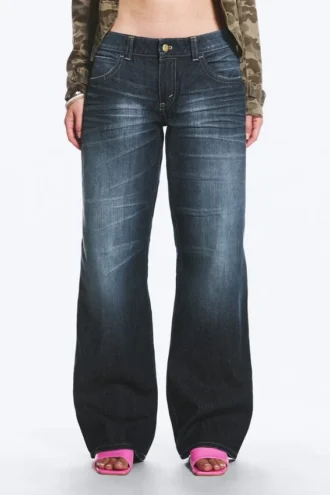 Messy Low Rise Regular Straight Jeans – Star Blue – Dark Blue | Cheap Monday Gb Messy Low Rise Regular Straight Jeans – Star Blue – Dark Blue | Cheap Monday Gb