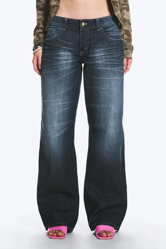 Messy Low Rise Regular Straight Jeans – Star Blue – Dark Blue | Cheap Monday Gb Messy Low Rise Regular Straight Jeans – Star Blue – Dark Blue | Cheap Monday Gb