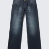 Messy Low Rise Regular Straight Jeans – Star Blue – Dark Blue | Cheap Monday Gb Messy Low Rise Regular Straight Jeans – Star Blue – Dark Blue | Cheap Monday Gb