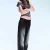 Messy Low Rise Regular Straight Jeans – Undone Black – Black | Cheap Monday Gb Messy Low Rise Regular Straight Jeans – Undone Black – Black | Cheap Monday Gb