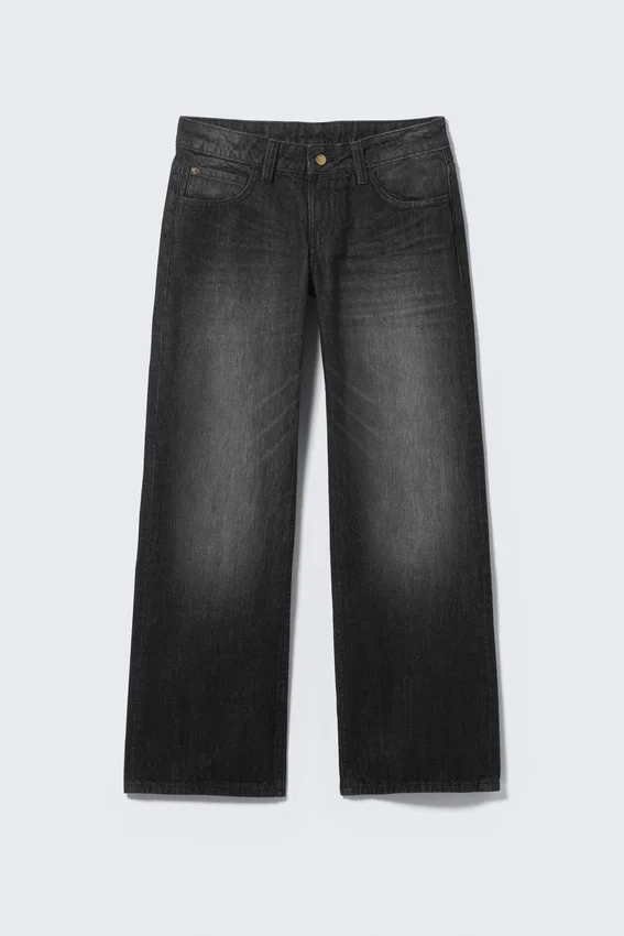Messy Low Rise Regular Straight Jeans – Undone Black – Black | Cheap Monday Gb Messy Low Rise Regular Straight Jeans – Undone Black – Black | Cheap Monday Gb