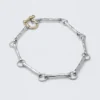 Metal Link Necklace – Silver & Golden Metal Link Necklace – Silver & Golden