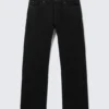 Meteor Low Rise Relaxed Straight Jeans – Black Rinse – Black Meteor Low Rise Relaxed Straight Jeans – Black Rinse – Black