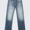 Meteor Low Rise Relaxed Straight Jeans – Board Blue – Medium Blue Meteor Low Rise Relaxed Straight Jeans – Board Blue – Medium Blue