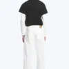Meteor Low Rise Relaxed Straight Jeans – Dirty White – White Meteor Low Rise Relaxed Straight Jeans – Dirty White – White