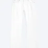 Meteor Low Rise Relaxed Straight Jeans – Dirty White – White Meteor Low Rise Relaxed Straight Jeans – Dirty White – White