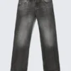 Meteor Low Rise Relaxed Straight Jeans – Dusky Black – Black Meteor Low Rise Relaxed Straight Jeans – Dusky Black – Black