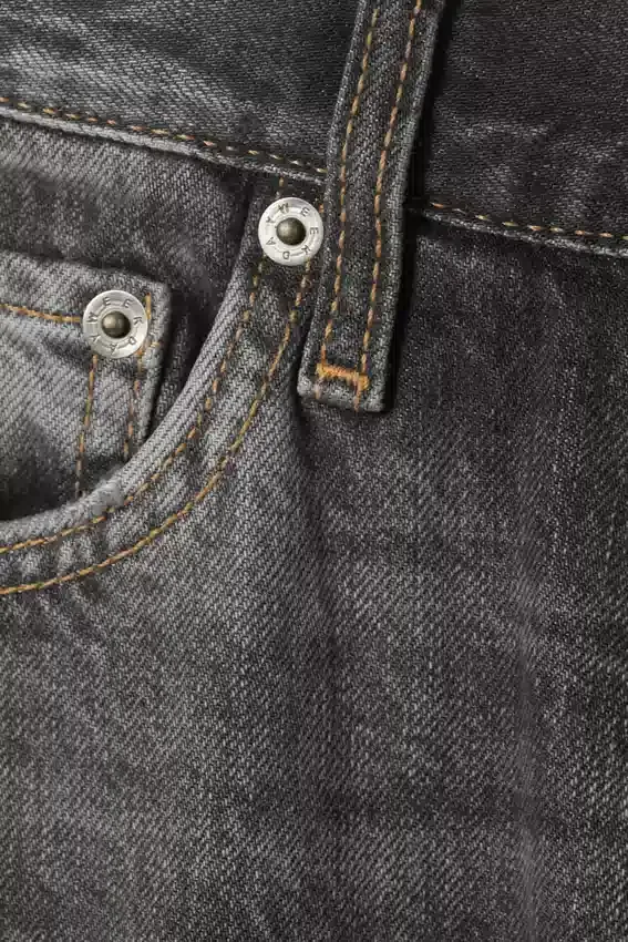 Meteor Low Rise Relaxed Straight Jeans – Dusky Black – Black Meteor Low Rise Relaxed Straight Jeans – Dusky Black – Black