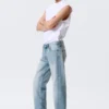 Meteor Low Rise Relaxed Straight Jeans – Kimberley Blue – Medium Blue Meteor Low Rise Relaxed Straight Jeans – Kimberley Blue – Medium Blue
