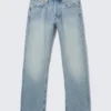 Meteor Low Rise Relaxed Straight Jeans – Kimberley Blue – Medium Blue Meteor Low Rise Relaxed Straight Jeans – Kimberley Blue – Medium Blue