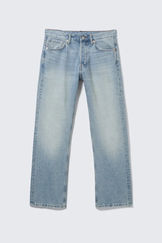 Meteor Low Rise Relaxed Straight Jeans – Kimberley Blue – Medium Blue Meteor Low Rise Relaxed Straight Jeans – Kimberley Blue – Medium Blue