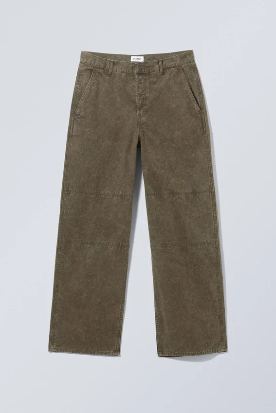 Micha Loose Workwear Trousers – Dark Mole Micha Loose Workwear Trousers – Dark Mole