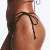 Mid Rise Brazilian Tie Bikini Bottoms – Dark Brown Mid Rise Brazilian Tie Bikini Bottoms – Dark Brown