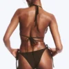 Mid Rise Brazilian Tie Bikini Bottoms – Dark Brown Mid Rise Brazilian Tie Bikini Bottoms – Dark Brown