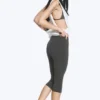 Mid-Rise Capri Trousers – Dark Grey Mid-Rise Capri Trousers – Dark Grey