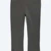 Mid-Rise Capri Trousers – Dark Grey Mid-Rise Capri Trousers – Dark Grey