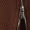 Mid Rise Flared Zip-Up Trousers – Brown Mid Rise Flared Zip-Up Trousers – Brown
