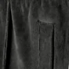 Mid Rise Loose Straight Leg Velour Track Pants – Dark Grey Mid Rise Loose Straight Leg Velour Track Pants – Dark Grey
