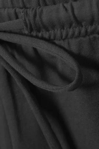 Mid Rise Mini Jersey Shorts – Dark Grey