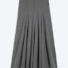 Mid Rise Panelled Maxi Skirt – Dark Grey Melange Mid Rise Panelled Maxi Skirt – Dark Grey Melange