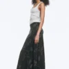 Mid Rise Printed Maxi Skirt – Khaki Green – Camouflage Mid Rise Printed Maxi Skirt – Khaki Green – Camouflage