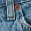 Mid-Waist Split Denim Skirt – Fresh Blue – Medium Blue Mid-Waist Split Denim Skirt – Fresh Blue – Medium Blue
