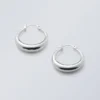 Mija Hoop Earrings – Silver