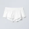 Mini Cotton Shorts – White Mini Cotton Shorts – White