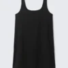 Mini Pinafore Dress – Black Mini Pinafore Dress – Black