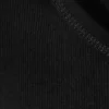 Mini Rib Crop Top – Black Mini Rib Crop Top – Black