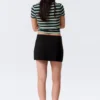 Mini Slit Skirt – Black Mini Slit Skirt – Black