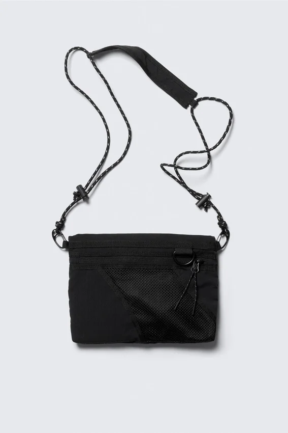 Mini Utility Crossbody Bag – Black Mini Utility Crossbody Bag – Black