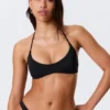 Minimal Halter Bikini Top – Black Minimal Halter Bikini Top – Black