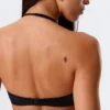 Minimal Halter Bikini Top – Black Minimal Halter Bikini Top – Black