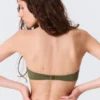 Minimal Halter Bikini Top – Dark Green Minimal Halter Bikini Top – Dark Green