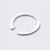 Minimal Silver-Plated Open Ring – Silver Minimal Silver-Plated Open Ring – Silver